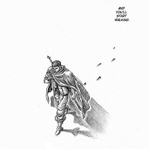😎 Стикер «BERSERK / ベルセルク / СКАЖЕНИЙ» для Telegram