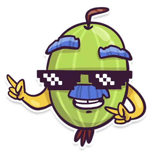 😎 Стикер «Berries» для Telegram