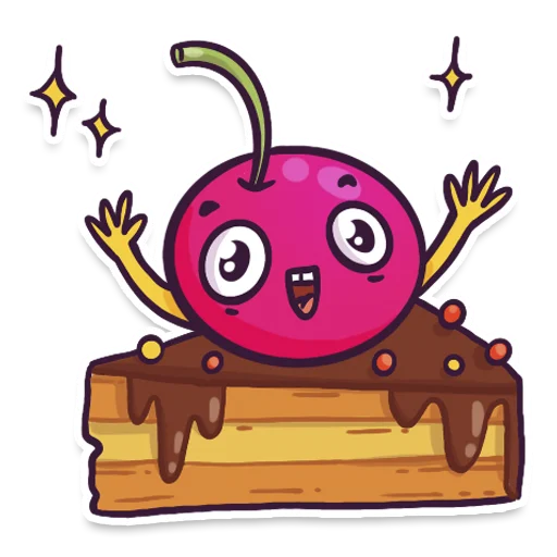 🍒 Стикер «Berries» для Telegram