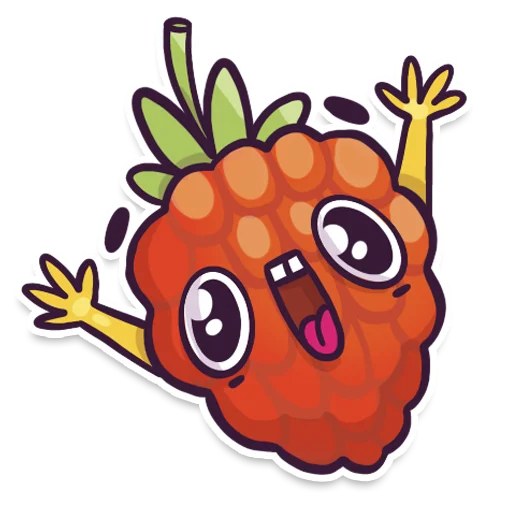 🤪 Стикер «Berries» для Telegram