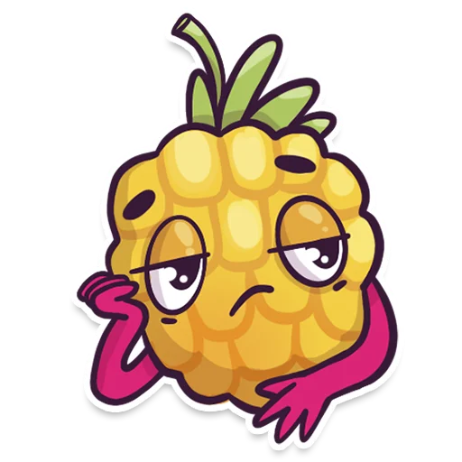 🥱 Стикер «Berries» для Telegram