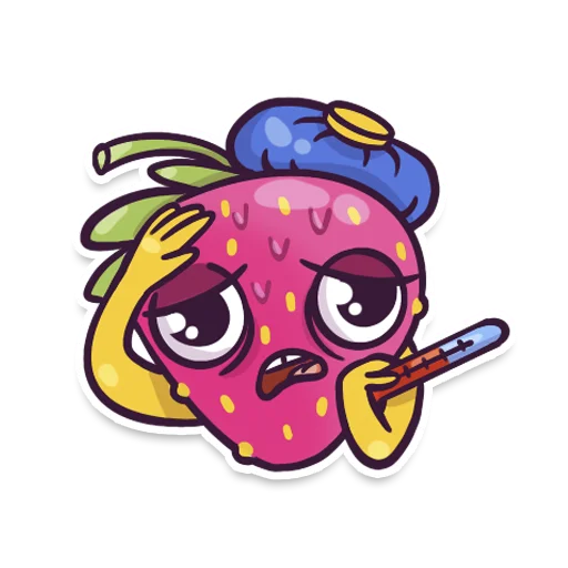 🍓 Стикер «Berries» для Telegram