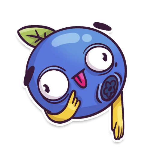 🤪 Стикер «Berries» для Telegram