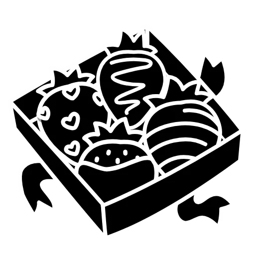 Стикерпак Berry Box для Telegram