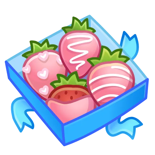 Стикерпак Berry Box для Telegram