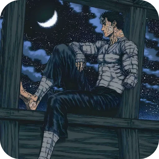 🌌 Стикер «Berserk» для Telegram