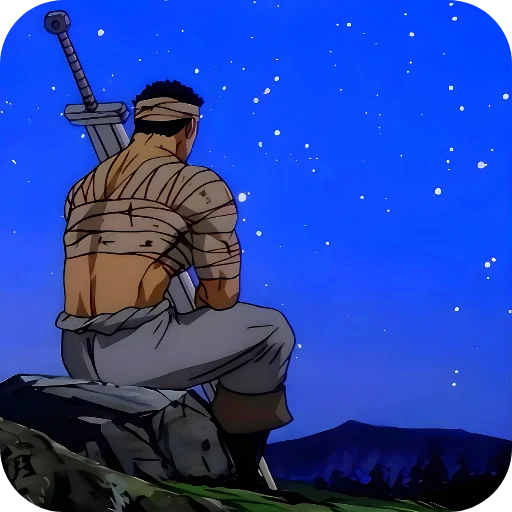😔 Стикер «Berserk» для Telegram
