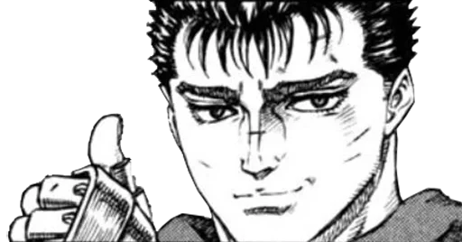 👍 Стикер «Berserk α Pack» для Telegram