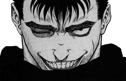 😈 Стикер «Berserk α Pack» для Telegram