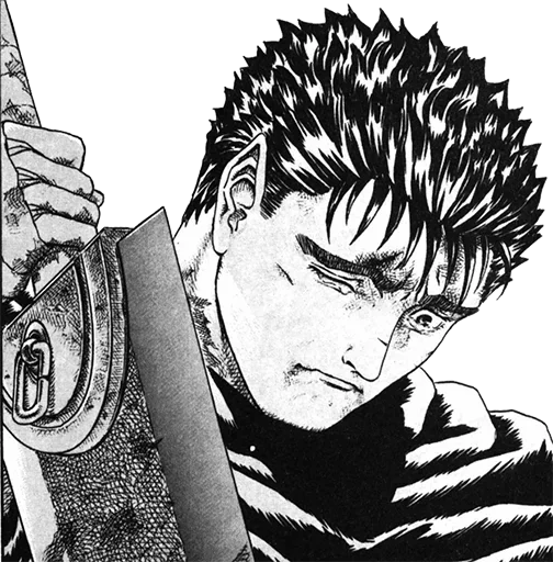 😞 Стикер «Berserk α Pack» для Telegram
