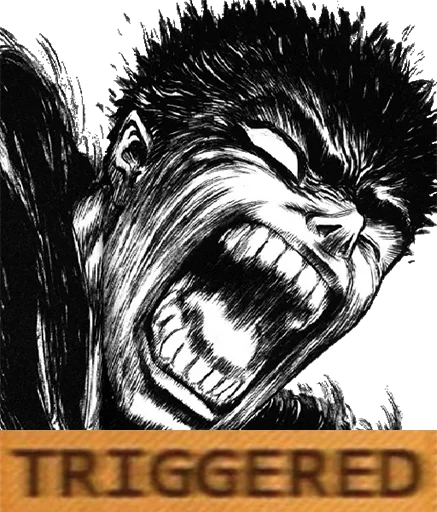 😠 Стикер «Berserk α Pack» для Telegram