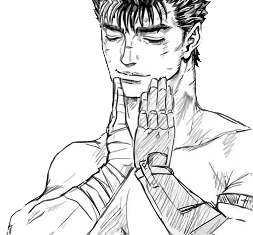 😌 Стикер «Berserk α Pack» для Telegram