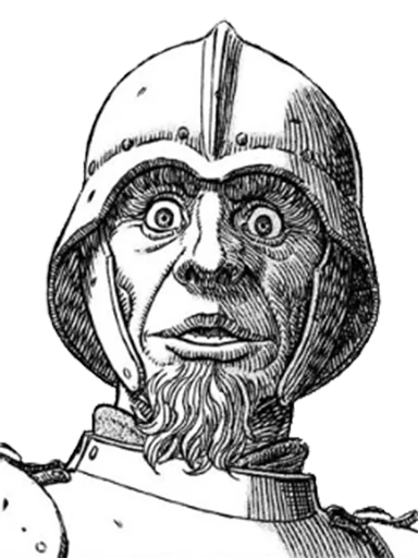 😦 Стикер «Berserk α Pack» для Telegram