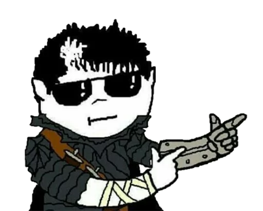 🤘 Стикер «Berserk α Pack» для Telegram