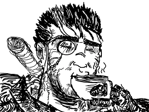 ☕ Стикер «Berserk α Pack» для Telegram