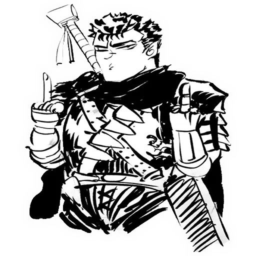 😒 Стикер «Berserk (mamad amadeus)» для Telegram
