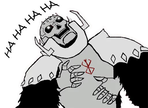 😂 Стикер «Berserk (mamad amadeus)» для Telegram