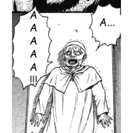 😩 Стикер «Берсерк/Berserk manga» для Telegram