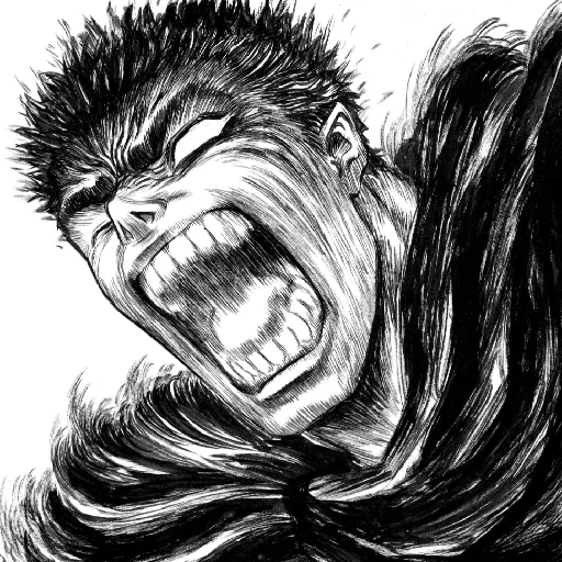 😡 Стикер «Berserk UA» для Telegram