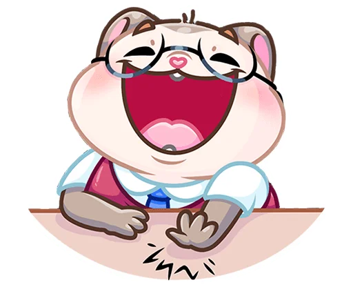 😅 Стикер «Берт без надписей» для Telegram