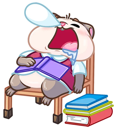 😴 Стикер «Берт без надписей» для Telegram