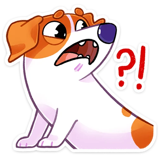 🤨 Стикер «Пёсик Берт» для Telegram