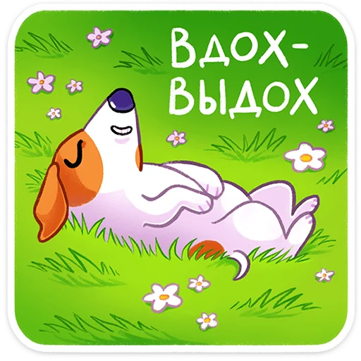 ☺️ Стикер «Пёсик Берт» для Telegram
