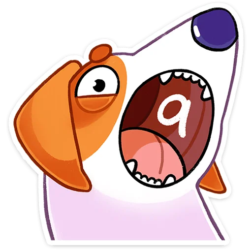😮 Стикер «Пёсик Берт» для Telegram