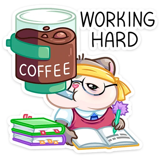 ☕️ Стикер «Берт» для Telegram
