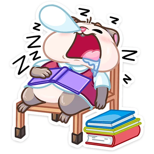 😴 Стикер «Берт» для Telegram