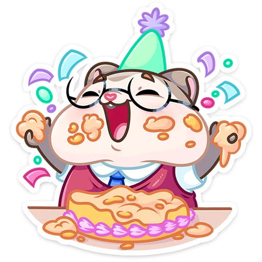 🥳 Стикер «Берт» для Telegram