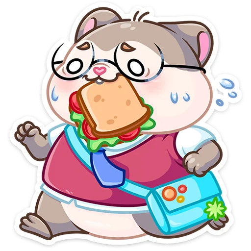 🥪 Стикер «Берт» для Telegram