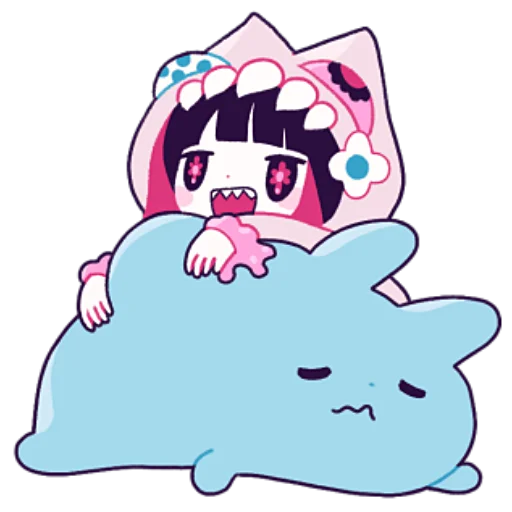 😋 Стикер «Берта Тян» для Telegram