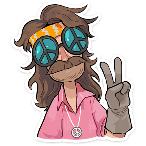 ✌ Стикер «Бертрам» для Telegram