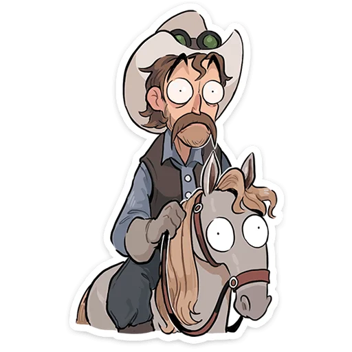🤨 Стикер «Бертрам» для Telegram