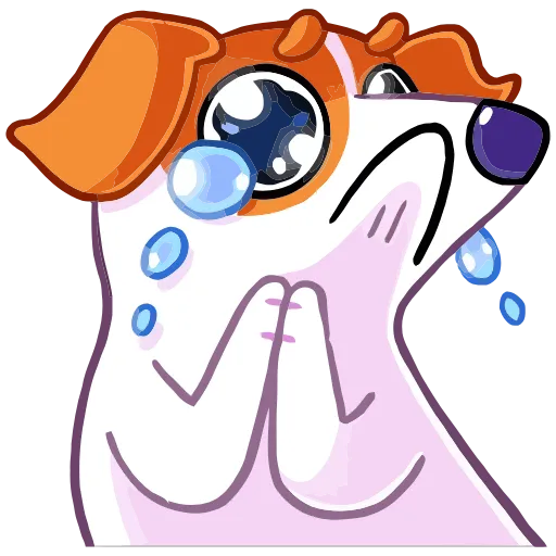 🥺 Эмодзи «Пёсик Берт» для Telegram