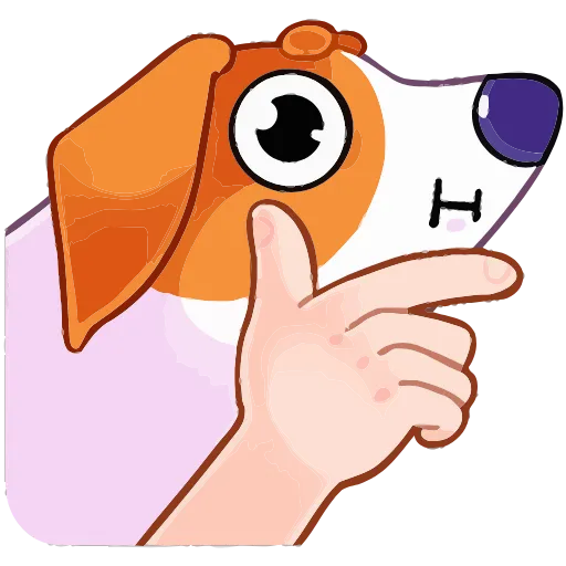 🤔 Эмодзи «Пёсик Берт» для Telegram