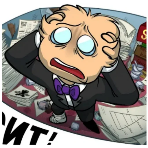 😨 Стикер «Бесит 3» для Telegram