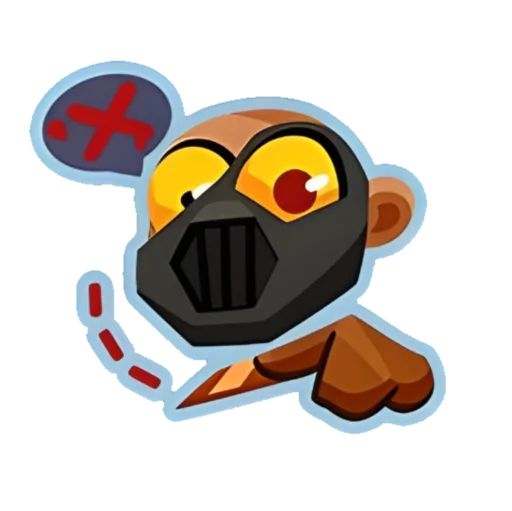 😵 Стикер «Bullet» для Telegram