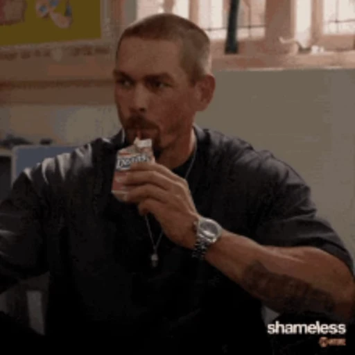 🧃 Стикер «Бесстыжие/Shameless» для Telegram