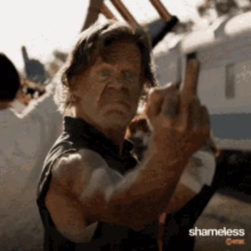 🖕 Стикер «Бесстыжие/Shameless» для Telegram