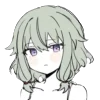 😶 Эмодзи «nene kusanagi» для Telegram