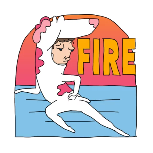 😎 Стикер «Best Friend Of Unicorn» для Telegram