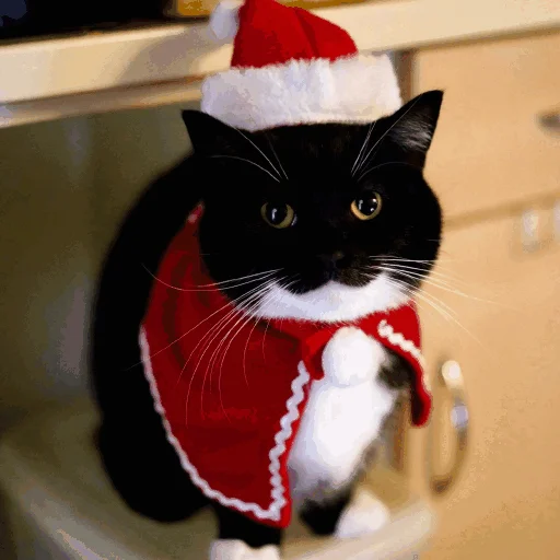 🎅 Стикер «Funny Cats» для Telegram