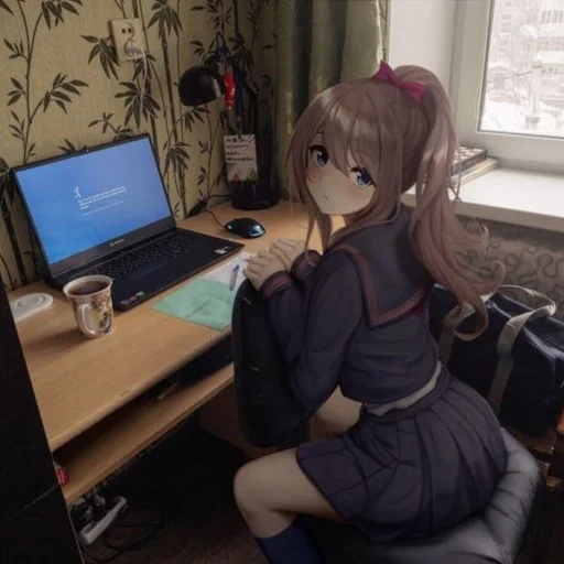 💻 Стикер «Anime Stic» для Telegram