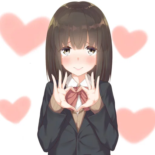 ❤️ Стикер «Anime Stic» для Telegram