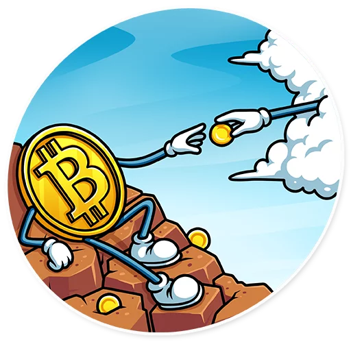 🤗 Стикер «Above the Sky» для Telegram