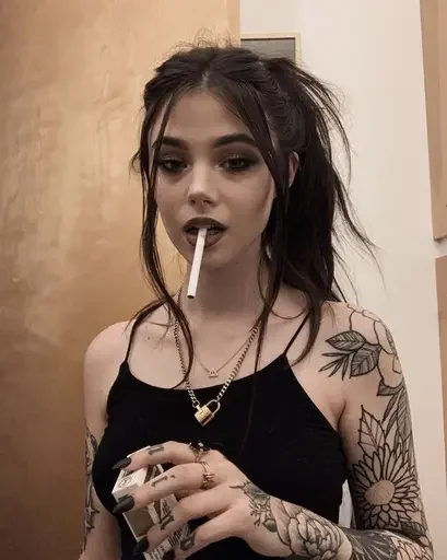 🚬 Стикер «°best girls ~» для Telegram