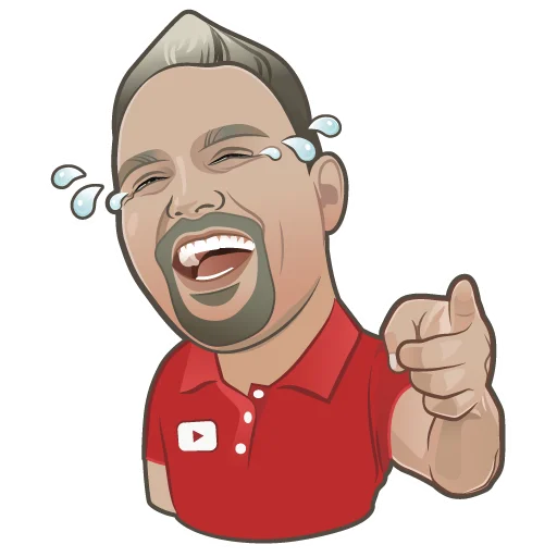 😂 Стикер «Bestyoutubers» для Telegram