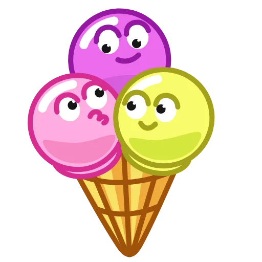 🍦 Стикер «Be Sweet» для Telegram